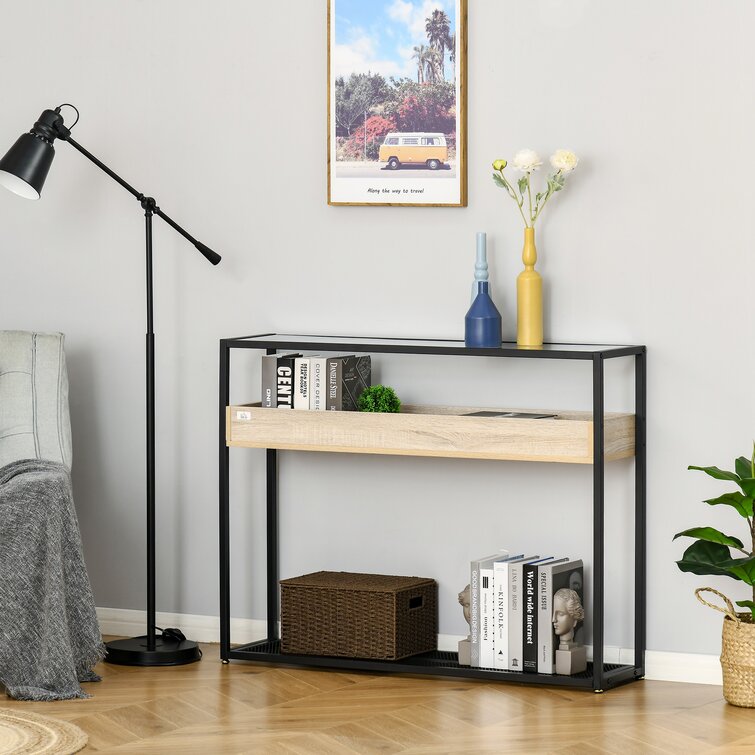 Console table industrial deals style